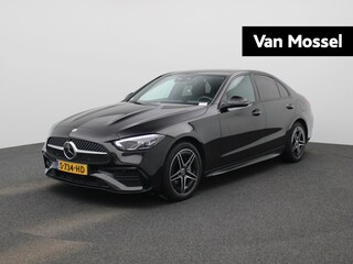 Mercedes-Benz C-klasse 300 e AMG Line | Automaat | Lage KM stand | Climate Control | Navigatie | Virtual Cockpit | Elektrische Achterklep | Stoelverwarming | LED | Camera | Lichtmetalen AMG Velgen |