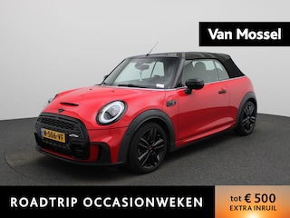 Mini Mini Cabrio 2.0 John Cooper Works | Automaat | Navigatie | Apple Carplay / Android Auto | Leder | Stoelverwarming | Camera | Adaptive Cruise Control | Climate Control | Parkeersensoren | JCW Velgen |