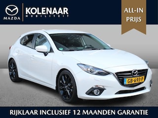 Mazda 3 2.0 GT-M/ Leder/Navi/Hud/Trekhaak/Dealer onderhouden/Nieuwstaat