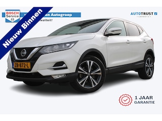 Nissan Qashqai 1.3 DIG-T N-Connecta | Incl. 12 maanden Garantie | 360° Camera | Keyless entry/start | Parkeersensoren | Navigatie | Climate controle | Cruise controle | Lane assist | DAB radio|