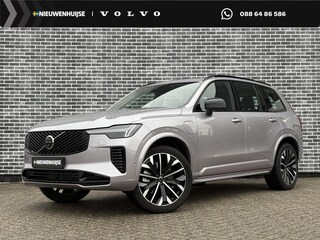 Volvo XC90 2.0 T8 Plug-in hybrid AWD Ultra Dark | 7 zits | Luchtvering | Adaptieve Cruise Control | Trekhaak | Panoramadak | Stoelmassage | Bowers en Wilkins Audio | All-season banden | 21" Velgen | Stoel-/Stuurverwarming | Stoelventilatie |