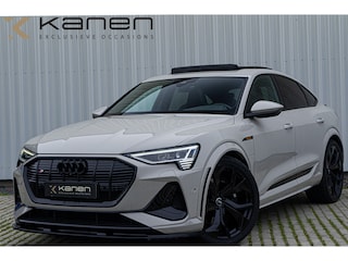 Audi E-tron S Quattro Saimbeige Panodak S stoelen ACC B&O 360 Ambiance Memory Keyless