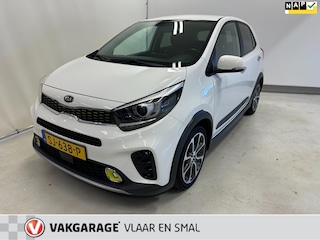 Kia Picanto 1.2 CVVT X-Line Stoere uitvoering compleet met lederen interieur stoel en stuurverwarming-Carplay-Achteruitrijcamera