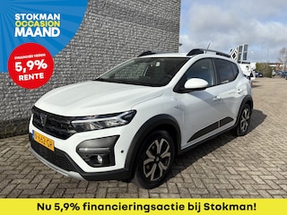 Dacia Sandero Stepway 1.0 TCe 100 Bi-Fuel Comfort | climate control | trekhaak | all season banden | lichtmetalen velgen
