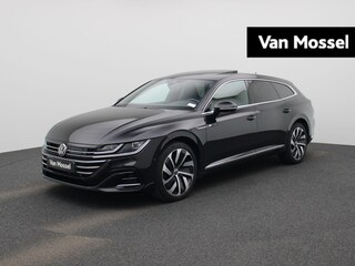 Volkswagen Arteon 1.4 TSI eHybrid R-Line 218 PK | SoH 94% | Lederen Stoelen | Panorama Dak | 360 Camera | 19 Inch Lichtmetaal | Navigatiesysteem Discover Pro | Plug-In | Stuurwielverwarming | Stoelverwarming | Side Assist | Park Assist | Achterklep Elektrisch