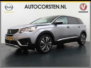 Peugeot 5008 T131pk Premium 7-Persoons 19" Handsfree-A-Klep Apple Android Mirrorlink Prox.-Keyless Navi Ecc Memory Apple Carplay Android Auto Cruise Control DAB+ Pdc Allure Lmv 19" Led Privacy Glas DAB+ Bluetooth Verkeersbord detectie Origineel Nederlandse Auto 1e Eigenaar A-label EURO6