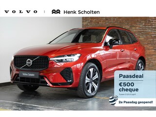Volvo XC60 T6 Plug-in hybrid AWD Plus Dark | Trekhaak | Verwarmbare voorstoelen+stuurwiel+achterbank | Premium audio by Harman Kardon | Rondom zichtcamera