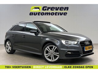 Audi A3 1.4 TFSI S-line 150PK | Pano | Adap. Cruise | Clima | Navi | Keyless | Stoelverw. | Trekh. | Parkeersens.