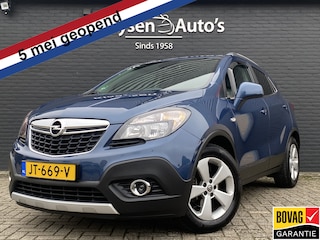 Opel Mokka 1.4 T Cosmo 140 pk AUT. | dealer onderhouden | leder sportstoelen | navigatie | schuifdak | camera | stoelverw.