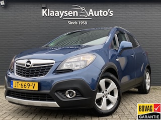 Opel Mokka 1.4 T Cosmo 140 pk AUT. | dealer onderhouden | leder sportstoelen | navigatie | schuifdak | camera | stoelverw.
