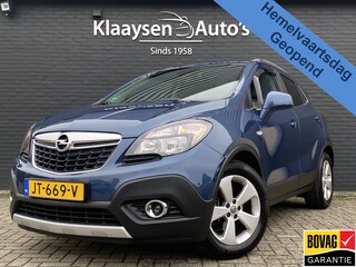 Opel Mokka 1.4 T Cosmo 140 pk AUT. | dealer onderhouden | leder sportstoelen | navigatie | schuifdak | camera | stoelverw.