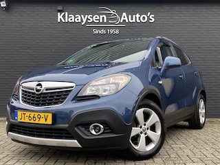 Opel Mokka 1.4 T Cosmo 140 pk AUT. | dealer onderhouden | leder sportstoelen | navigatie | schuifdak | camera | stoelverw.