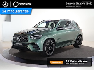 Mercedes-Benz GLE 400 e 4MATIC AMG Line | Manufaktur lak Ireland midgreen | Panoramadak | Trekhaak | Luchtvering | Multibeam | Winter pakket | Burmester |