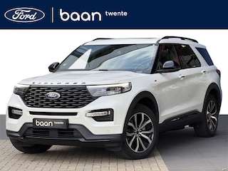 Ford Explorer 3.0 V6 EcoBoost PHEV ST-Line | Trekhaak | Pano dak | Garantie t/m 07-2028 | Stoelventilatie | Full Option | Parelmoer wit |