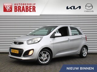 Kia Picanto 1.2 CVVT ISG Comfort Pack | 14" LM | Airco | All season | Dealeronderhouden | Nieuwe APK |