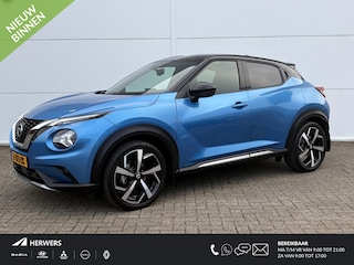 Nissan Juke 1.0 DIG-T N-Design / trekhaak ( 1250 kg ) / airco (automatisch) / Apple Carplay/Android Auto / Lichtmetalen velgen 19" /