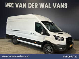 Ford Transit 2.0 TDCI 131pk L4H3 Euro6 Airco | Camera | Cruisecontrol | Verwarmde voorruit Parkeersensoren, Bijrijdersbank