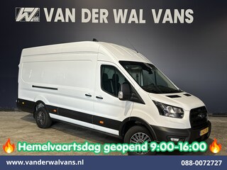 Ford Transit 2.0 TDCI 131pk L4H3 Euro6 Airco | Camera | Cruisecontrol | Verwarmde voorruit Parkeersensoren, Bijrijdersbank