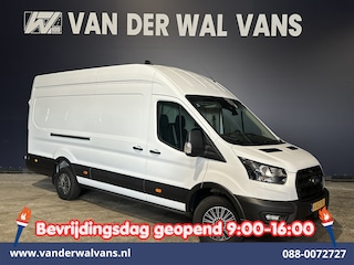 Ford Transit 2.0 TDCI 131pk L4H3 Euro6 Airco | Camera | Cruisecontrol | Verwarmde voorruit Parkeersensoren, Bijrijdersbank