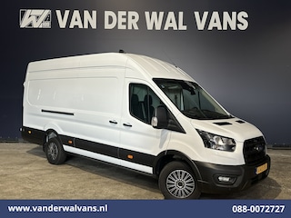 Ford Transit 2.0 TDCI 131pk L4H3 Euro6 Airco | Camera | Cruisecontrol | Verwarmde voorruit Parkeersensoren, Bijrijdersbank