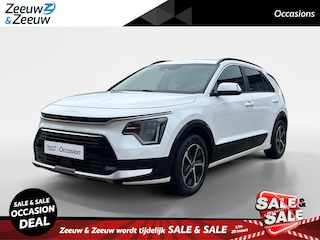Kia Niro 1.6 GDi DynamicPlusLine | Trekhaak Vaste kogel + 13- Polige Stekker | Apple Carplay / Android Auto | Navigatiesysteem | Head-Up Display |  Licht + Regensensor | Parkeersensoren Voor + Achter | Camera Achter | Cruise Control Adaptief | Rijstrooksensor + Correctie | 16"Lichtmetalen Velgen