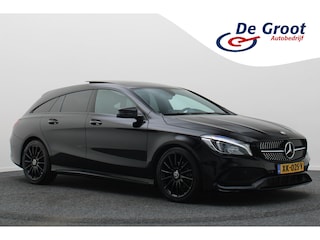 Mercedes-Benz CLA Shooting Brake 180 Business Solution AMG Night Upgrade Automaat Panoramadak, LED, Camera, Navigatie, Stoelverwarming, PDC, 18"