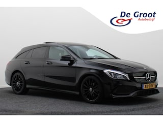 Mercedes-Benz CLA Shooting Brake 180 Business Solution AMG Night Upgrade Automaat Panoramadak, LED, Camera, Navigatie, Stoelverwarming, PDC, 18"