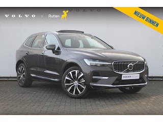 Volvo XC60 T6 350PK Automaat Plug-in hybrid AWD Ultra Bright Head-up display/ Harman Kardon audio/ BLIS/ Elektrischbedienbare stoelen met geheugen/ Moritz Leder/ Panoramadak/ Adaptive cruise control/ Pilot assist/ Apple Carplay/ Android auto/