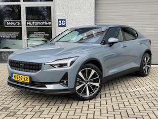 Polestar 2 Long Range Dual Motor Launch Edition 78kWh Pano/Trekhaak/19 inch/360 Camera/Achterbankverwarming/Adaptive cruise/Carplay/Stoelverwarming/Keyless