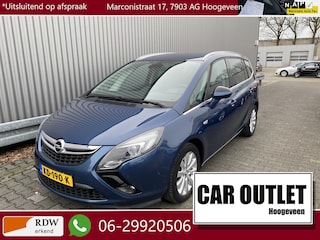 Opel Zafira Tourer 1.4 Innovation 7p. AUTOMAAT, Leer/Stof, Clima, Navi, CC, PDC & Cam, LM, Trekh, – Inruil Mogelijk –