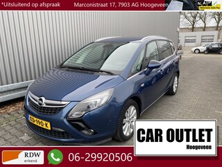 Opel Zafira Tourer 1.4 Innovation 7p. AUTOMAAT, Leer/Stof, Clima, Navi, CC, PDC & Cam, LM, Trekh, – Inruil Mogelijk –