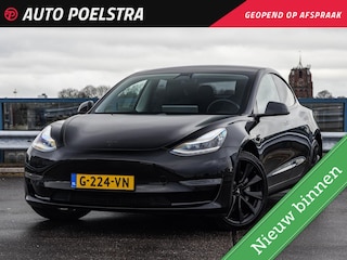 Tesla Model 3 Long Range AWD 75 kWh 351 PK Panoramadak Zwart Leder Black Edition 19"