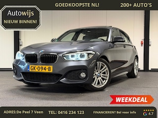 BMW 120i M Sport|177PK|PANO|NL AUTO|LED|LEDER|NAVI|DEALER ONDERHOUDEN