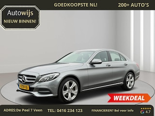 Mercedes-Benz C-klasse 180 Lease Edition|NAVI|LM-VELG|LED|NL AUTO