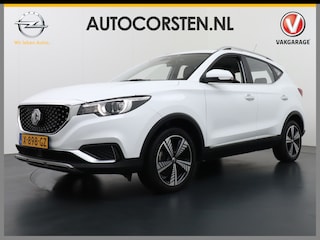 MG ZS AUT. Leder Pano-dak Adaptive-Cruise Apple Carplay Android Luxury Navi Camera Airco DAB+ EV45kWh Connected-Services Elec.Stoel+Verwarmd Keyless Lane/Speed Assist Bluetooth Led ESP BAS ASR Botswaarsch.Systeem Bordherkenning Lmv Pdc 3 fase laden