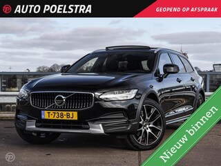 Volvo V90 2.0 T6 Pro 310 PK AWD Panoramadak Harman Kardon Trekhaak Leder Rondomzicht Camera HUD 20"