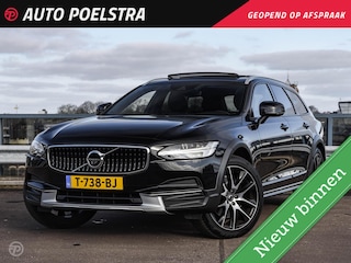 Volvo V90 2.0 T6 Pro 310 PK AWD Panoramadak Harman Kardon Trekhaak Leder Rondomzicht Camera HUD 20"