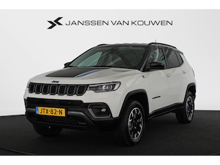 Jeep Compass 4xe 240 Plug-in Hybrid Electric Trailhawk SOH 98% Memory Stoelventilatie Leder