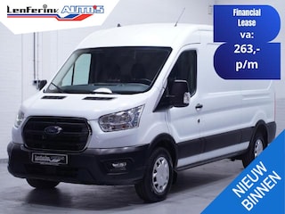 Ford Transit 2.0 TDCI 130 pk L3H2 Trend Airco, Apple Carplay Cruise control, Laadruimte Pakket, PDC V+A, 3-Zits