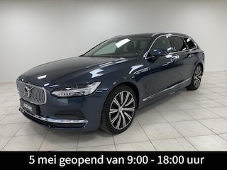 Volvo V90 2.0 B4 Inscription UITKLAPBARE TREKHAAK | ACHTERUITRIJCAMERA | NAVIGATIE | LEDEREN BEKLEDING