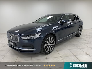 Volvo V90 2.0 B4 Inscription UITKLAPBARE TREKHAAK | ACHTERUITRIJCAMERA | NAVIGATIE | LEDEREN BEKLEDING