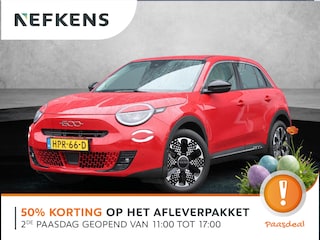 Fiat 600 e Urban 54 kWh 407 Km WLTP | Camera | Soh 100% | Apple Carplay / Android Auto | Dodehoekbewaking