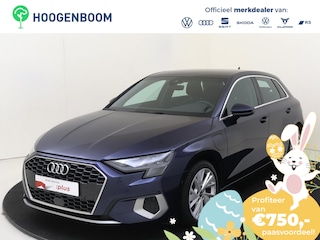 Audi A3 Sportback 40 TFSI e Advanced edition | SoH 100% | Virtual cockpit Plus | Parkeerassistent | Lederen bekleding | Navigatie Plus | Stoelverwarming | CarPlay | Parkeersensoren |