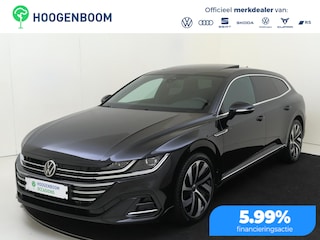 Volkswagen Arteon 1.4 TSI eHybrid R-Line Business+ | SoH 100% | Panoramadak | Trekhaak | Dodehoek detectie | Adaptieve demping | Kuipstoelen | Lederen bekleding | Adaptieve cruise control | Navigatie |