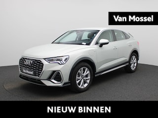 Audi Q3 45 TFSI e S tronic S Line | 360 CAMERA | LEER | STOELVERWARMING | ELEKTRISCH BEDIENBARE ACHTERKLEP | NAVIGATIE