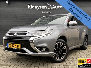 Mitsubishi Outlander 2.0 PHEV Instyle+ 204 pk 4WD AUT. | navigatie | schuifdak | trekhaak | leder interieur | elektr. a. klep | stoel/stuurvw.