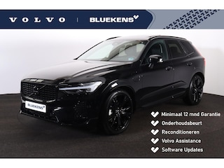 Volvo XC60 T6 Recharge AWD Ultra Black Edition - Luchtvering - Panorama/schuifdak - IntelliSafe Assist & Surround - 360º Camera - Bowers & Wilkins audio - Adaptieve LED koplampen - Verwarmde voorstoelen, stuur & achterbank - Parkeersensoren voor & achter - Elektr. bedienb. voorstoelen met geheugen - Geventileerde voorstoelen - Head up display - Draadloze tel. lader - Extra getint glas - Elektr. inklapbare trekhaak - 21' LMV