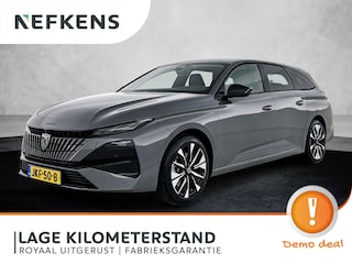 Peugeot 308 SW Allure Hybrid 145pk Automaat | DEMO | Navigatie | 360° Camera | Adaptieve Cruise Control | Climate Control | Parkeersensoren v+a | Dodehoeksensor | Keyless | Led koplampen | Armsteun | Draadloze Apple Carplay / Android Auto + telefoonlader |  Digitaal instrumentenpaneel | Donker getint glas | 17" lichtmetalen velgen |