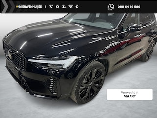 Volvo XC60 Plug-in Hybrid T6 AWD Plus Black Edition | Long range | Trekhaak | Panoramadak | Adaptive cruise control | Stoel- en stuurverwarming | Actieve LED koplampen | Verwarmbare achterbank | Getint glas | Google Maps navigatie | Apple Carplay / Android Auto |