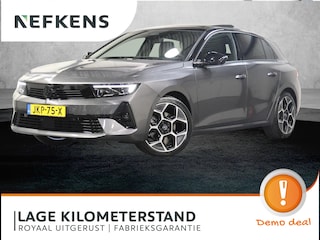 Opel Astra 1.2 145PK Turbo Hybrid Ultimate | 1ste eigenaar | AppleCarPlay/AndroidAuto | Schuifkanteldak | Head-Up Display | Navigatie | Adaptive Cruise Control | Keyless | AGR Stoelen | Stoel/Stuur/Voorruitverwarming | FULL LED | 360'Camera | Isofix | Privacy Glass |